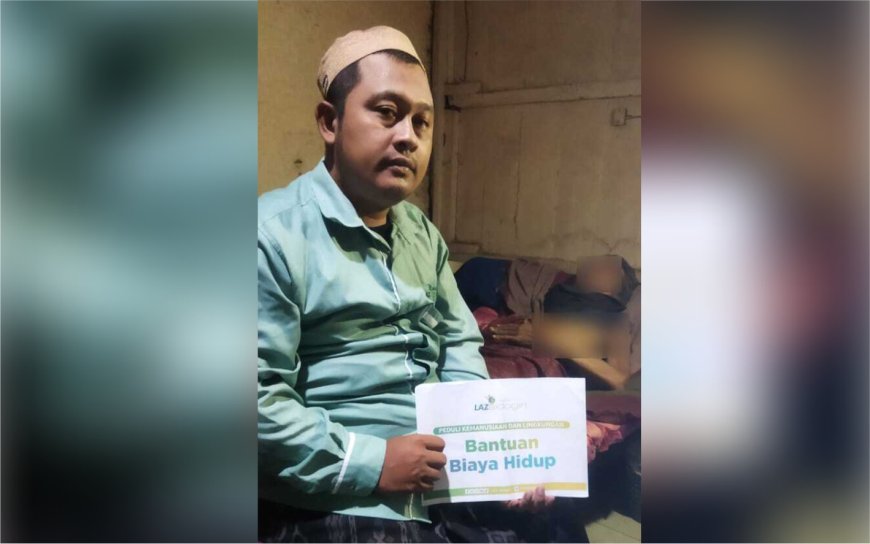 BANTUAN BIAYA HIDUP BAGI PEJUANG STROKE, WUJUD KEPEDULIAN DARI LAZ SIDOGIRI