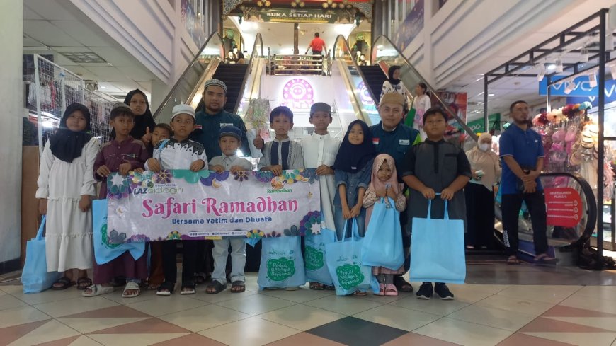 SEMARAKKAN BULAN SUCI RAMADHAN, LAZ SIDOGIRI GELAR SAFARI RAMADHAN BERSAMA YATAMA-DHUAFA DI KALTIM