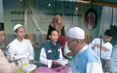 BERBAGI BERKAH DI HAUL TANGGUL, LAZ SIDOGIRI JEMBER BARAT HADIR UNTUK JAMAAH