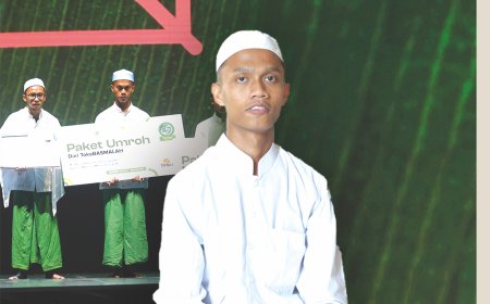 ANAK ASUH LAZ SIDOGIRI RAIH PENGHARGAAN SEBAGAI SANTRI TERBAIK DI MALAM PUNCAK MILAD PPS