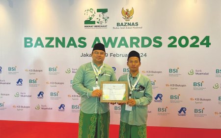 LAZ SIDOGIRI RAIH PENGHARGAAN DALAM AJANG BAZNAS AWARDS 2024