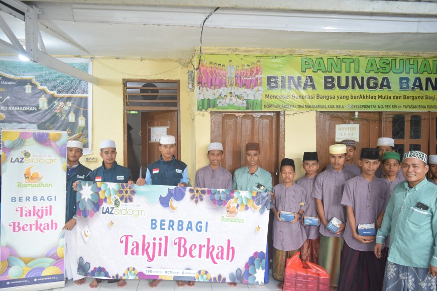 LAZ SIDOGIRI MERIAHKAN CERIA RAMADHAN DI WILAYAH NTT