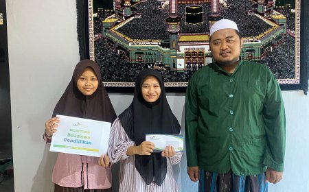 LAZ SIDOGIRI BERIKAN BEASISWA PENDIDIKAN DI KABUPATEN MAROS