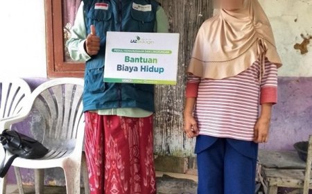 LAZ SIDOGIRI RINGANKAN BEBAN HIDUP WARGA KURANG MAMPU DI BANGKALAN