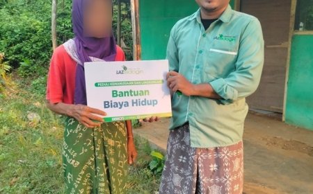 DARI DONATUR LAZ SIDOGIRI UNTUK AMYAH, MENGHADIRKAN HARAPAN DI TENGAH KETERBATASAN