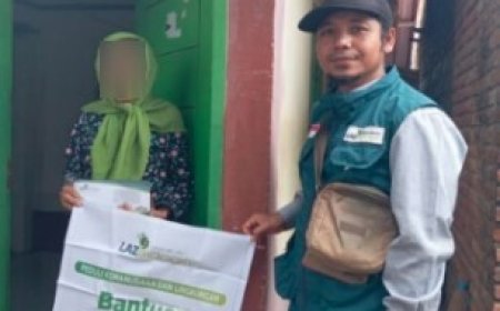 BANTUAN LAZ SIDOGIRI UNTUK 15 KAUM DHUAFA DI LOMBOK TENGAH