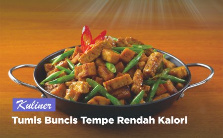 TUMIS BUNCIS TEMPE RENDAH KALORI