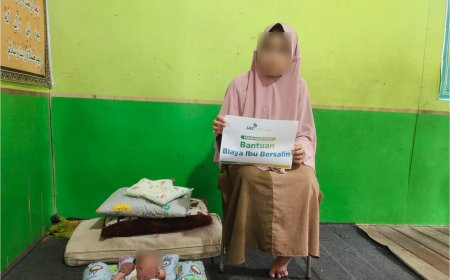 CINTA UNTUK GURU DK. SIDOGIRI BALIKPAPAN, LAZ SIDOGIRI BANTU BIAYA PERSALINAN