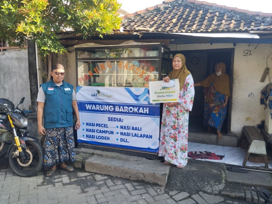 LAZ SIDOGIRI BANTU PELAKU USAHA UMKM DI SURABAYA