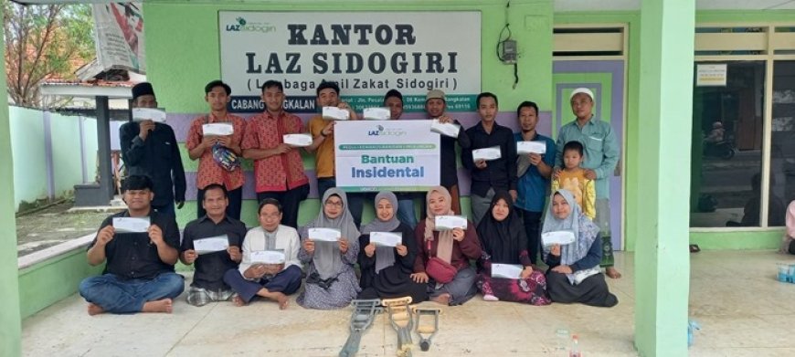 BENTUK KASIH LAZ SIDOGIRI BAGI PENYANDANG DISABILITAS DI BANGKALAN
