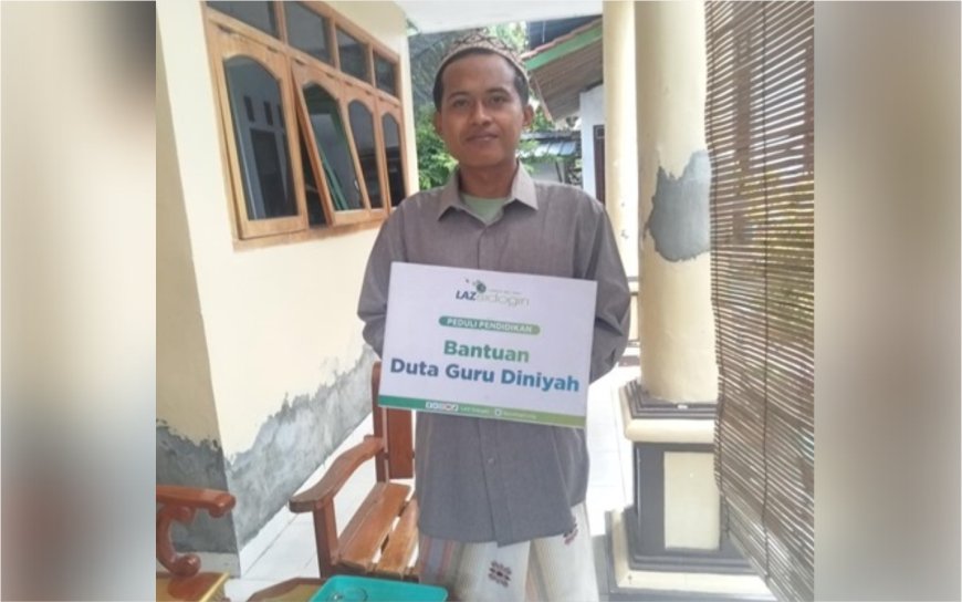 DUKUNGAN LAZ SIDOGIRI UNTUK GURU DI MD. AL-HOLILIYAH BANGKALAN