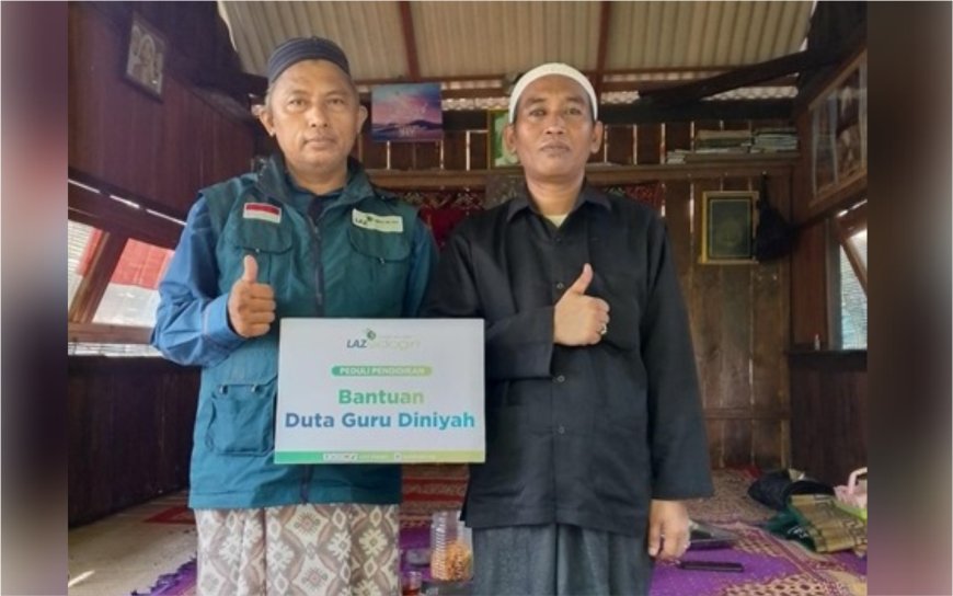 BANTUAN DARI LAZ SIDOGIRI UNTUK GURU DI YAYASAN AL-KAROMAH BANGKALAN