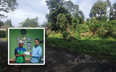 LAZ SIDOGIRI SUPPORT PEMBANGUNAN PESANTREN DKS BALI