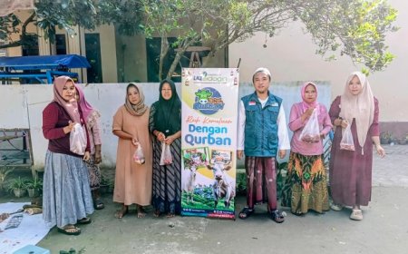 LAZ SIDOGIRI TEBAR BERKAH QURBAN UNTUK 150 WARGA BILAPORAH BARAT BANGKALAN