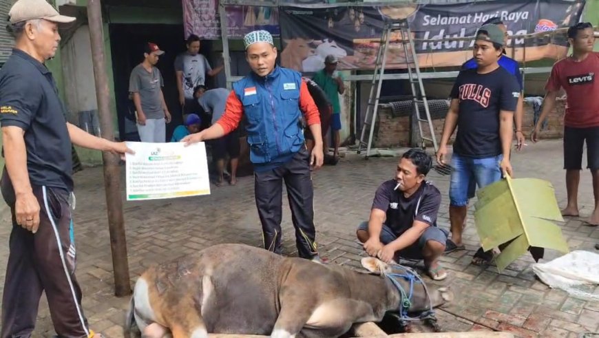 LAZ SIDOGIRI NTT BERBAGI DAGING QURBAN BERSAMA MASJID BESAR AL-MUHAJIRIN ATAMBUA