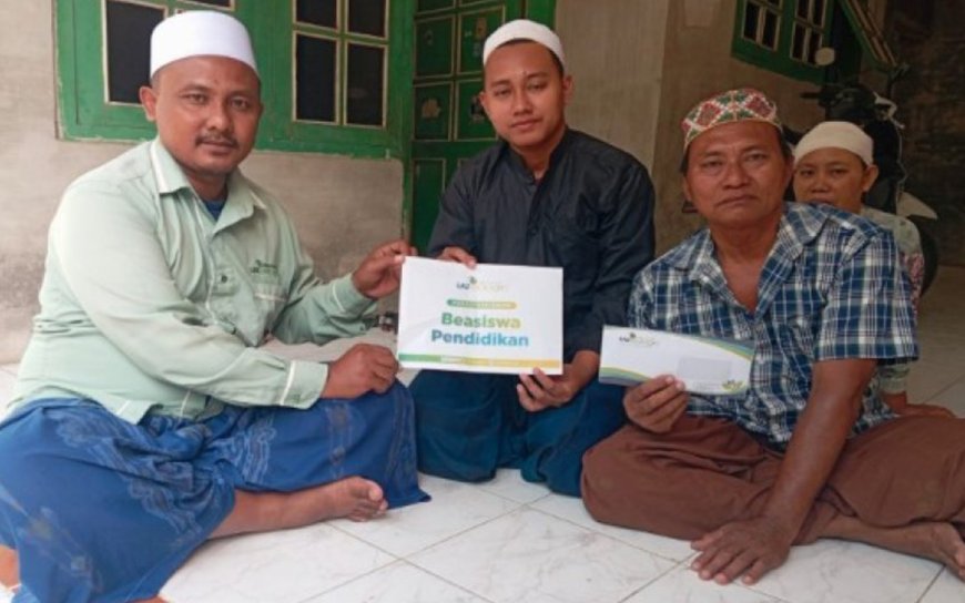 LAZ SIDOGIRI BANTU KHASBULLOH KHUZER, MERINGANKAN BEBAN PENDIDIKAN DI TENGAH KESULITAN EKONOMI