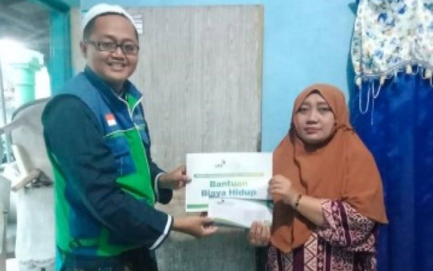 LAZ SIDOGIRI SALURKAN BANTUAN KEMANUSIAAN UNTUK JANDA DAN ANAK YATIM DI WINONGAN