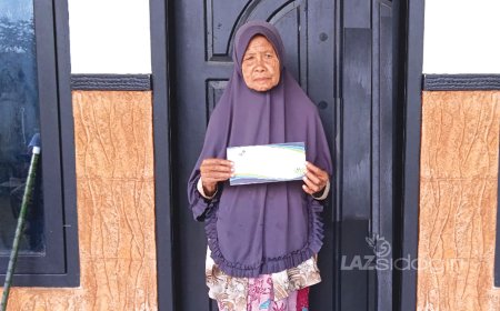 LANSIA DUAFA YANG HIDUP BERDUA DENGAN ANAK LAKI-LAKINYA YANG SEDANG SAKIT