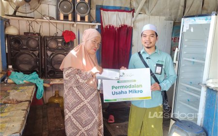 APRESIASI PROGRAM BANTUAN UMKM LAZ SIDOGIRI