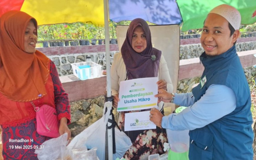 LAZ SIDOGIRI SUPPORT PELAKU USAHA MIKRO DI KOTAWARINGIN TIMUR