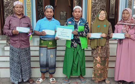 SUPPORT PRNDIDIKAN USIA DINI, LAZ SIDOGIRI BERI INSENTIF GURU TPQ DI PASURUAN