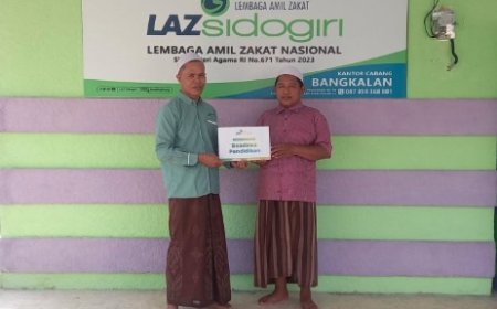 DUKUNGAN LAZ SIDOGIRI: MERINGANKAN BEBAN, MEMPERKUAT PENDIDIKAN