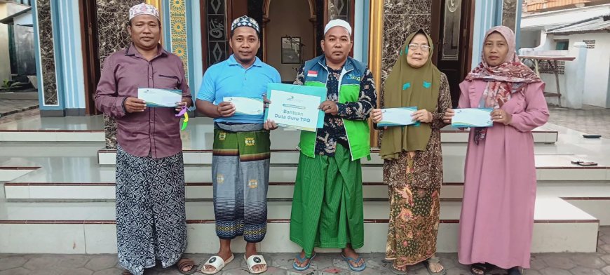 SUPPORT PRNDIDIKAN USIA DINI, LAZ SIDOGIRI BERI INSENTIF GURU TPQ DI PASURUAN