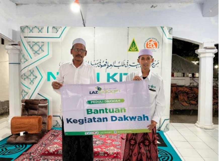 PEDULI GURU AGAMA, LAZ SIDOGIRI SALURKAN BISYARAH GURU PADA MOMEN NGAJI KITAB SIDOGIRI