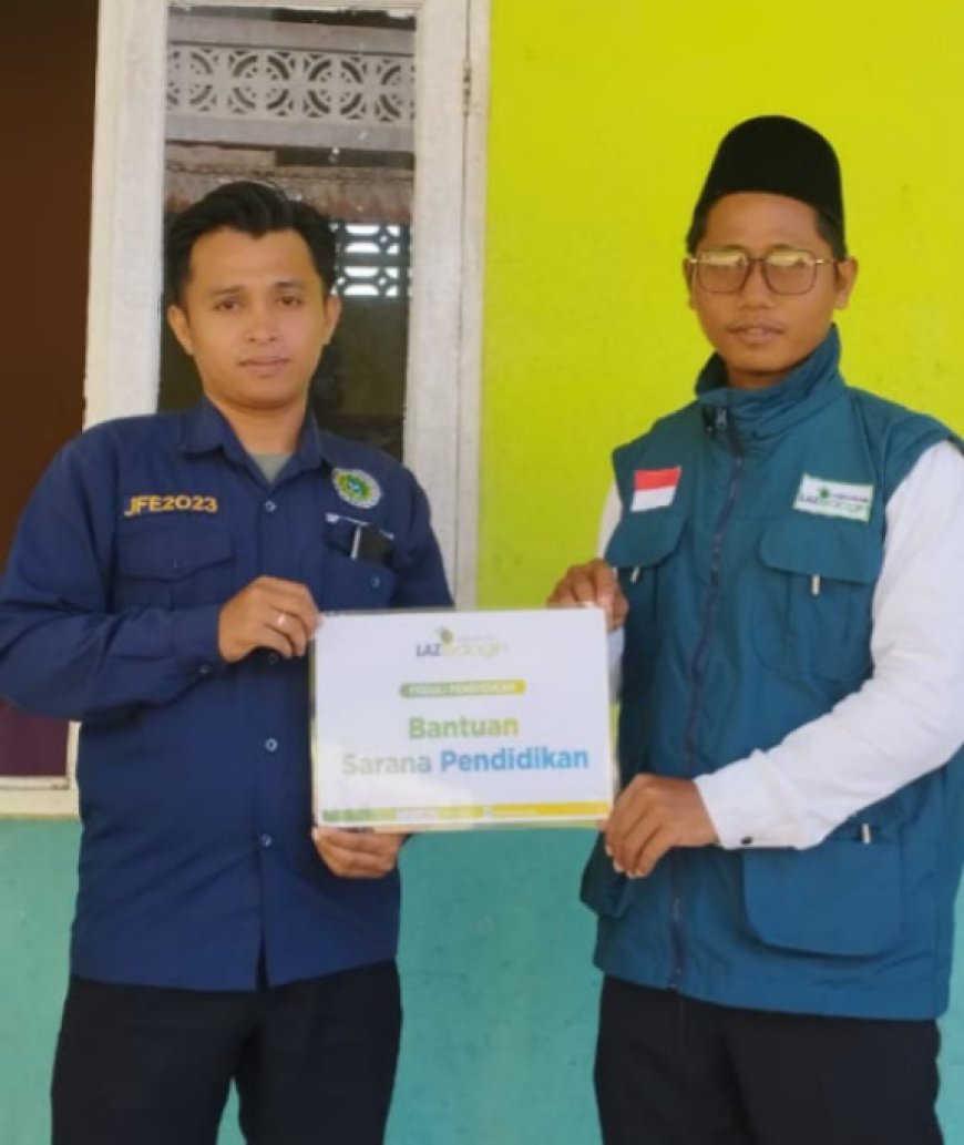 LAZ SIDOGIRI BANTU PEREMAJAAN SARANA PENDIDIKAN MADRASAH DI MEMPAWAH