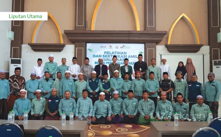 LAZ SIDOGIRI GELAR PELATIHAN SERTIFIKASI KUALIFIKASI 3 BIDANG PENGELOLAAN ZAKAT