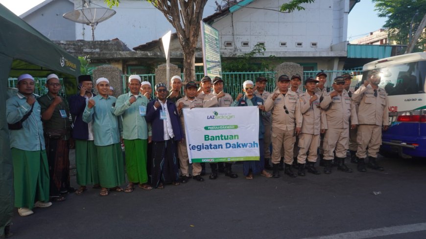 LAZ SIDOGIRI HADIRKAN POSKO SAHABAT KHIDMAH DI HAUL KH. ABDUL HAMID PASURUAN
