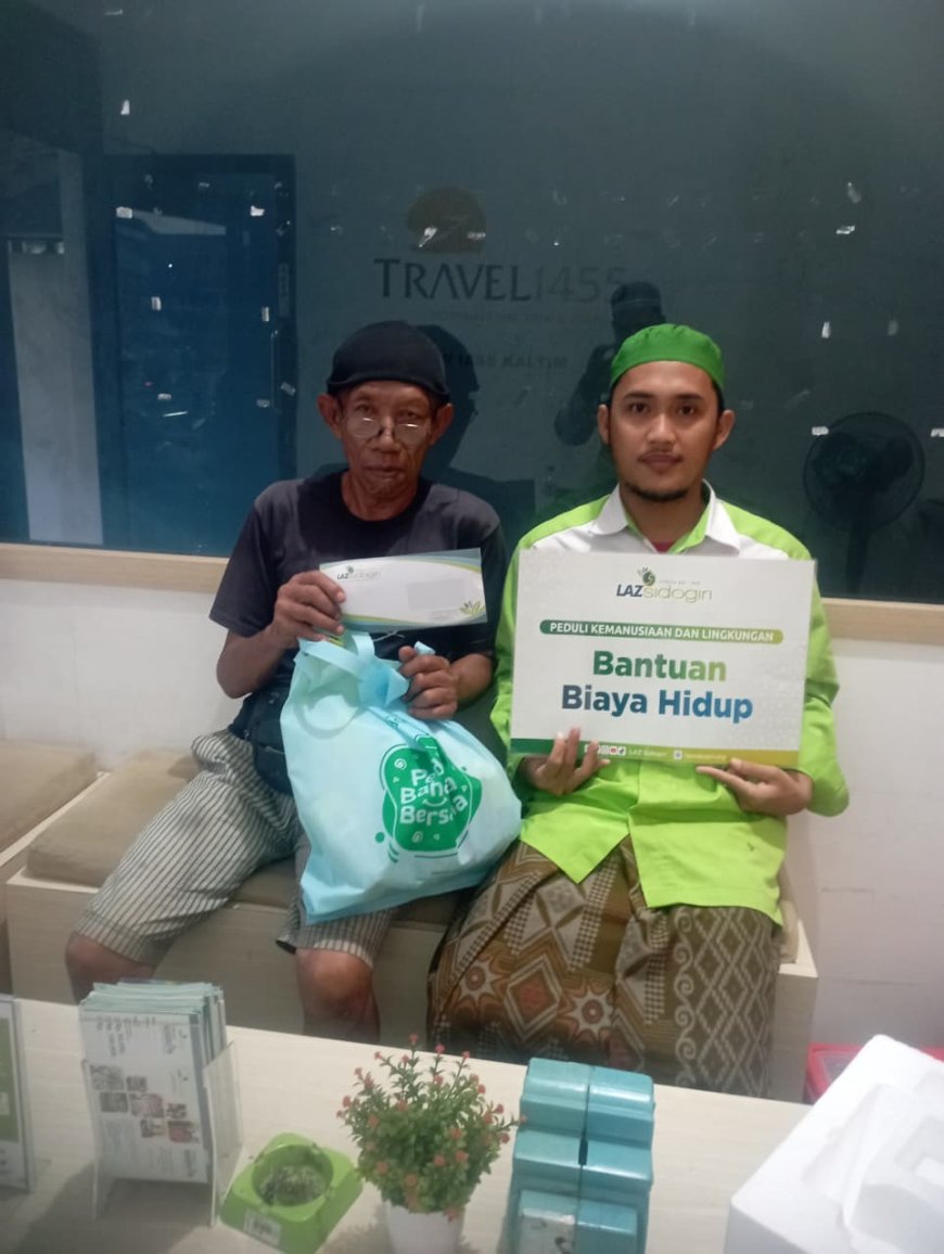 LAZ SIDOGIRI BANTU BIAYA MASYARAKAT DHUAFA DI BALIKPAPAN