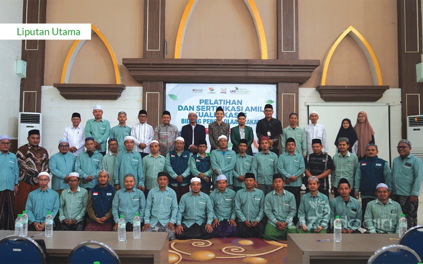 LAZ SIDOGIRI GELAR PELATIHAN SERTIFIKASI KUALIFIKASI 3 BIDANG PENGELOLAAN ZAKAT
