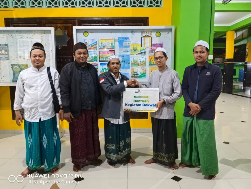 MENGUATKAN SYIAR. LAZ SIDOGIRI SALURKAN BANTUAN OPERASIONAL HALAQAH DI BATAM