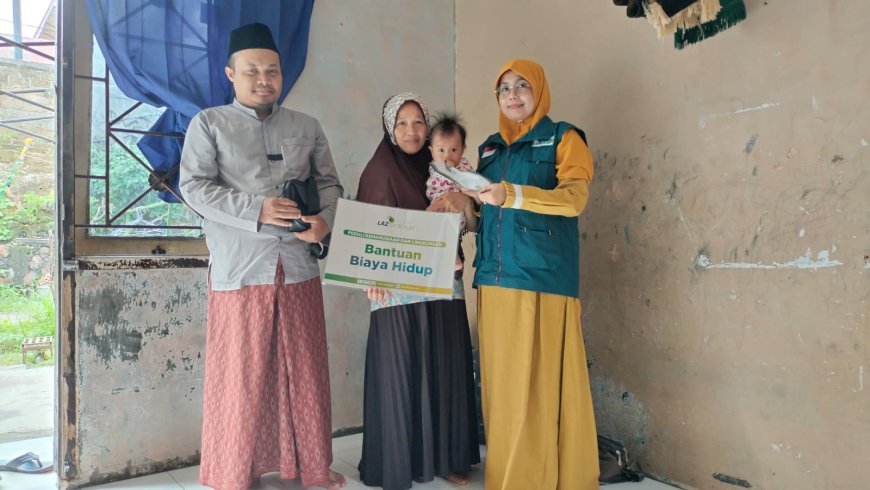 PEDULI SESAMA, LAZ SIDOGIRI HADIR BAWA HARAPAN KEPADA DHUAFA DI BATAM