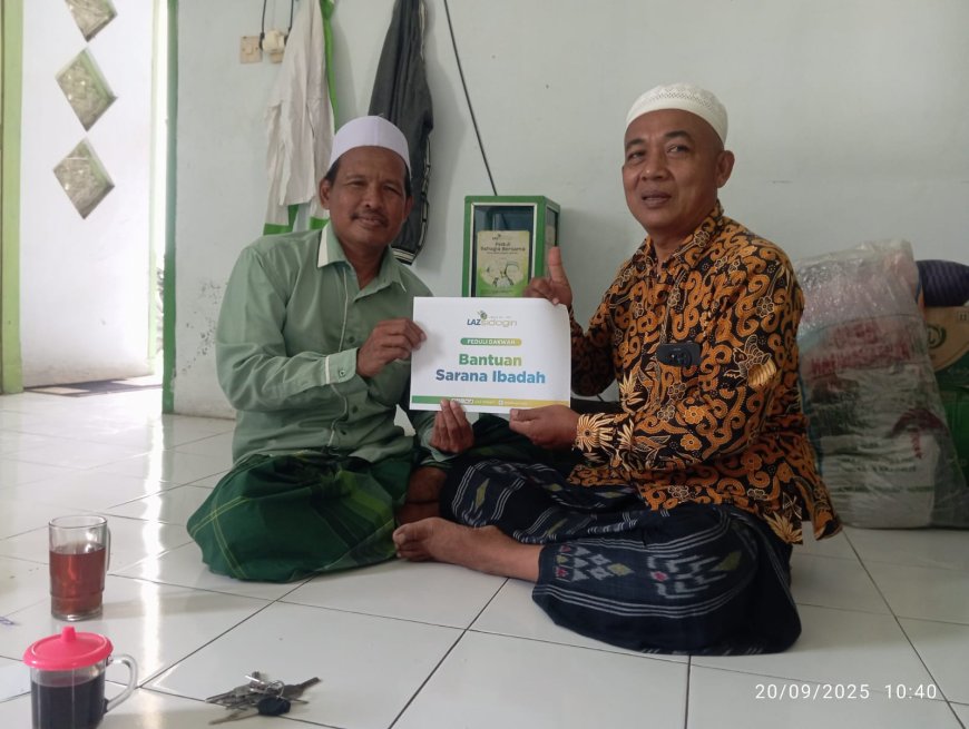 MEMAKMURKAN SARANA IBADAH DI DAERAH PASURUAN, LAZ SIDOGIRI SUPPORT MUSHALLA DI SIDOGIRI