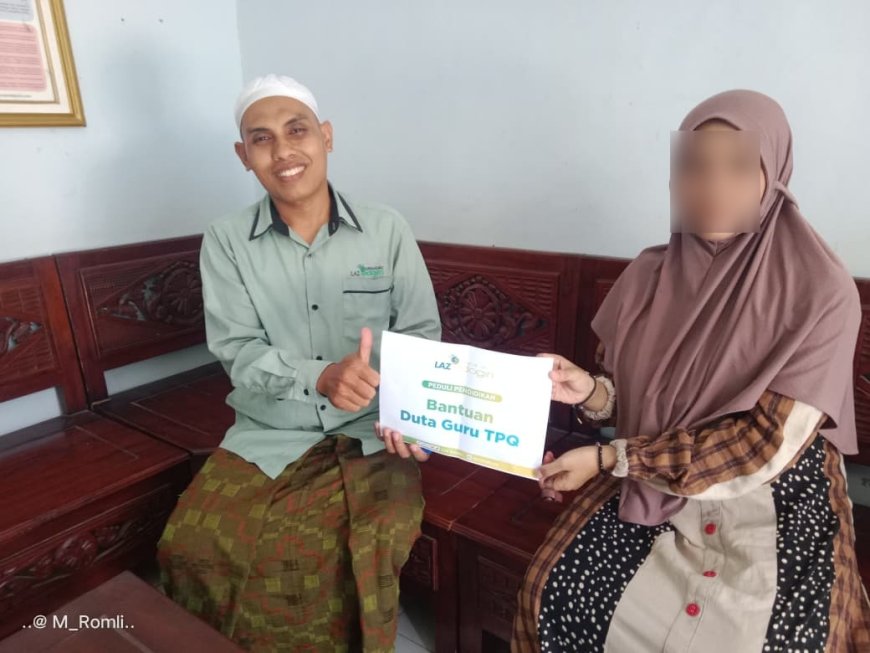 DUKUNG PENDIDIKAN Al-QUR'AN LAZ SIDOGIRI BERI TAMBAHAN INSENTIF UNTUK GURU TPQ PASURUAN