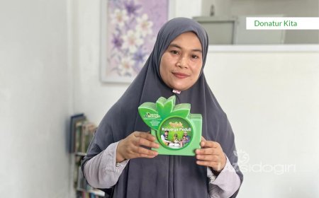 DENGAN SEDEKAH, SAYA BELAJAR BERSYUKUR SETIAP HARI