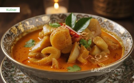 GULAI ARES GEDEBOG PISANG (KHAS LOMBOK)