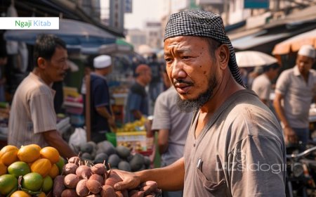 ANJURAN RASULULLAH ﷺ AGAR BEKERJA YANG HALAL DENGAN JERIH PAYAH SENDIRI