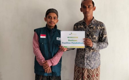 DI WILAYAH MINIM PENDIDIKAN AGAMA, LAZ SIDOGIRI SUPPORT SARANA MADRASAH DI MEMPAWAH KALIMANTAN BARAT
