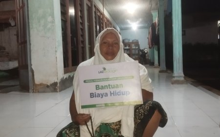 LAZ SIDOGIRI SALURKAN  BANTUAN BIAYA HIDUP UNTUK IBU RUMAH TANGGA PRASEJAHTERA DI BANGKALAN Bangkalan,- Semin (20/10/2025) LAZ