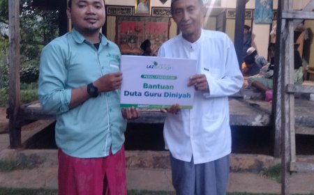 PEDULI GURU AGAMA, LAZ SIDOGIRI SUPPORT BISYARAH GURU MADRASAH DINIYAH DI BANGKALAN