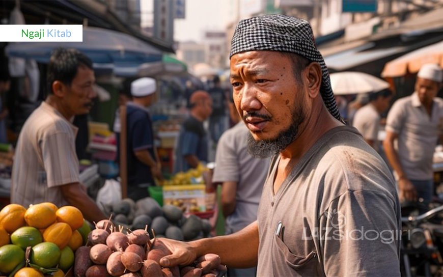 ANJURAN RASULULLAH ﷺ AGAR BEKERJA YANG HALAL DENGAN JERIH PAYAH SENDIRI