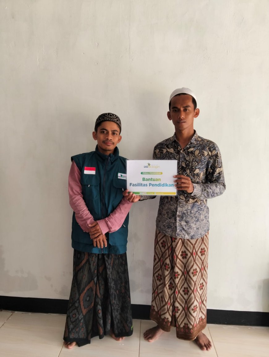 DI WILAYAH MINIM PENDIDIKAN AGAMA, LAZ SIDOGIRI SUPPORT SARANA MADRASAH DI MEMPAWAH KALIMANTAN BARAT