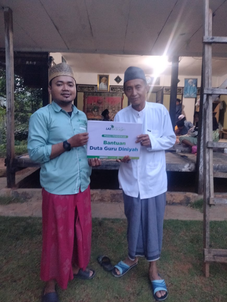 PEDULI GURU AGAMA, LAZ SIDOGIRI SUPPORT BISYARAH GURU MADRASAH DINIYAH DI BANGKALAN