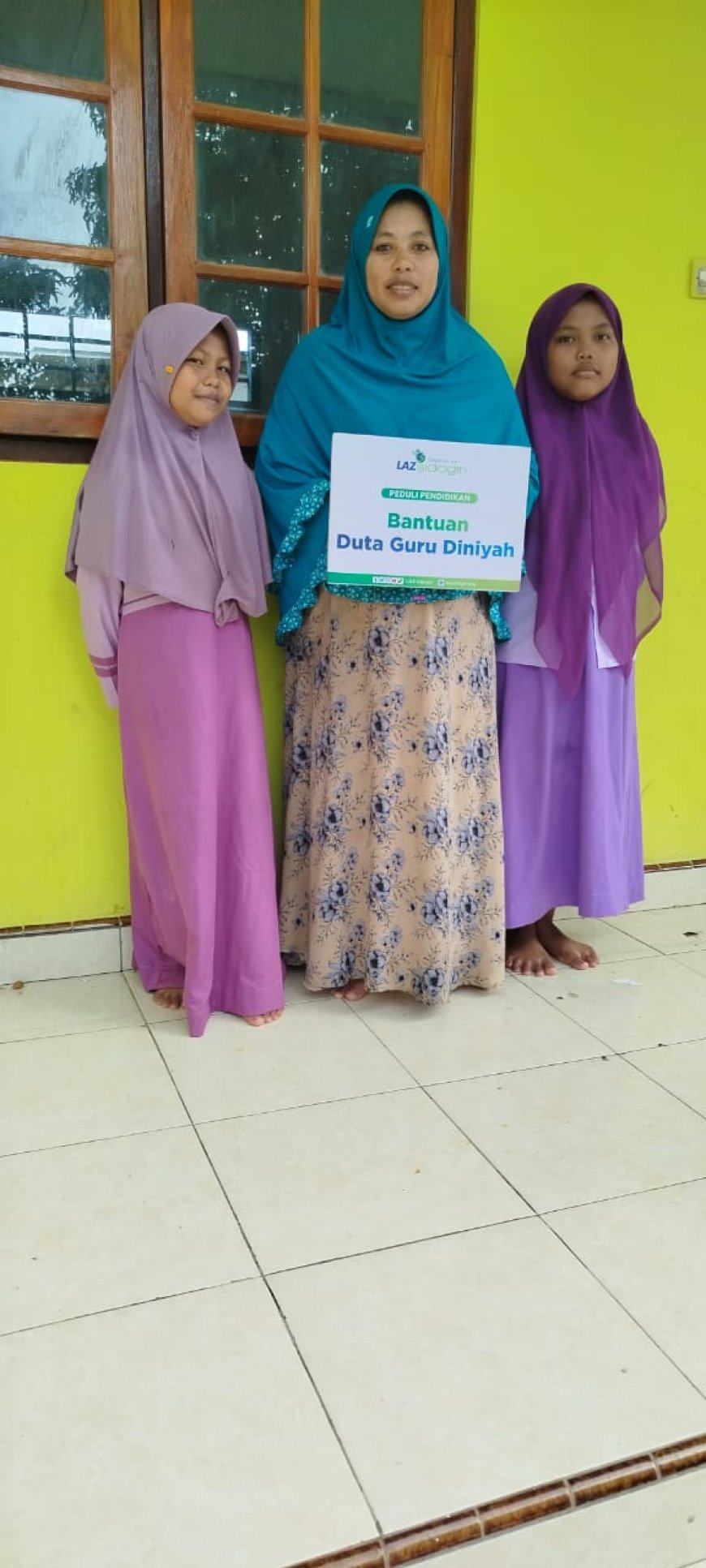 PEDULI GURU MADIN YANG GAJI MINIM, LAZ SIDOGIRI SUPPORT BISYARAH GURU MADIN DI BANGKALAN