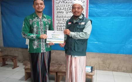 PEDULI PENDIDIKAN, LAZ SIDOGIRI BANTU SARANA TPQ BAITURROHMAN DI BANYUAWANGI