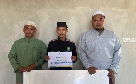 LAZ SIDOGIRI HADIRKAN BANTUAN PENDIDIKAN UNTUK SANTRI KURANG MAMPU DI MAROS