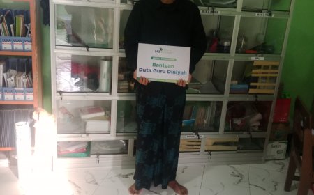 LAZ SIDOGIRI DUKUNG PENGABDIAN GURU DINIYAH MELALUI PROGRAM DUTA GURU   